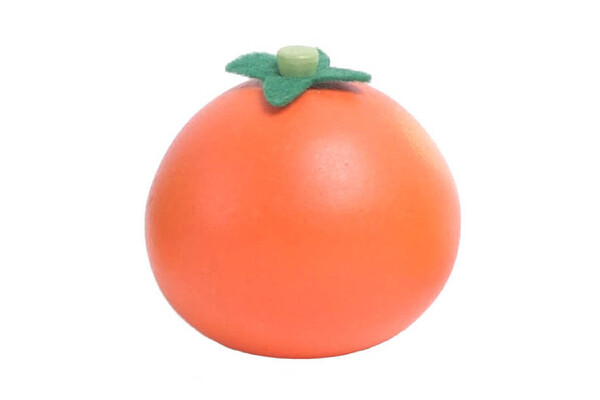 WOODEN FRUIT AND VEGETABLES - ORANGE
