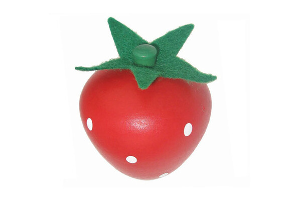 WOODEN FRUIT AND VEGETABLES - STRAWBERRY
