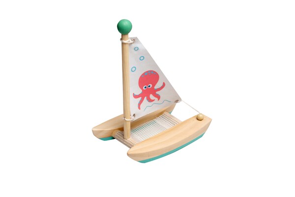 WOODEN CATAMARAN