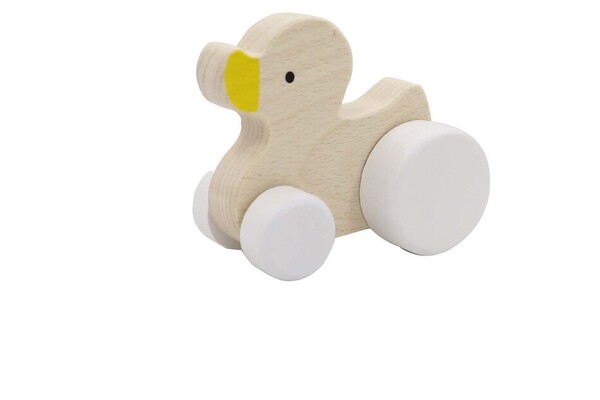 CALM & BREEZY WOODEN DUCK CAR