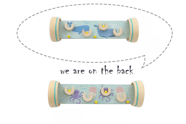 OCEAN LABYRINTH IN TUBE DOUBLE SIDED D4