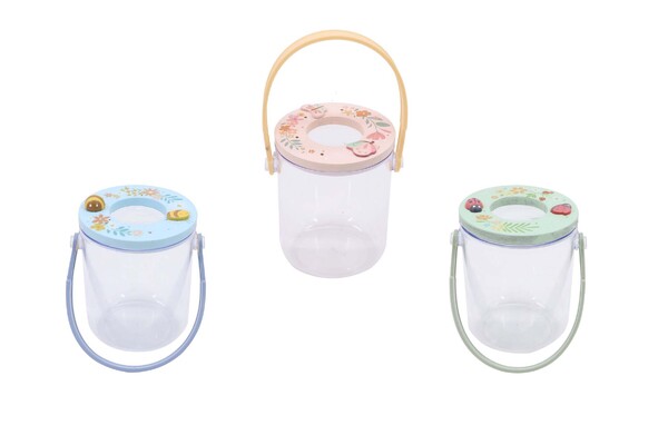 MAGNIFIER BUG JAR WITH 2 & 4 MAGNIFIED VIEW SET OF 3