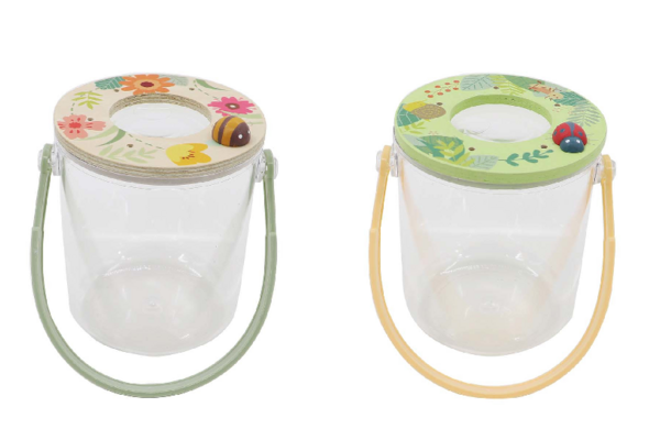 MAGNIFIER BUG JAR WITH 2 & 4 MAGNIFIED VIEW