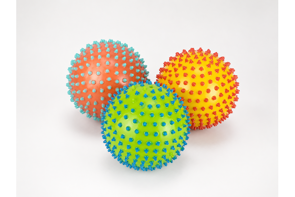 SPIKY SENSORY BALL 3PC