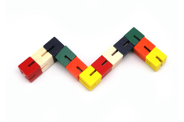 PRICE FOR ONE WOODEN TWIST & LOCK BLOCKS
