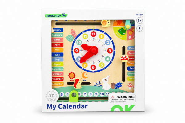 MY FOREST FRIENDS CALENDAR WITH ADJUSTABLE TABS