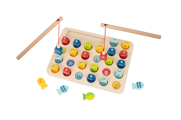 MAGNETIC FISHING GAME WITH ALPHABET