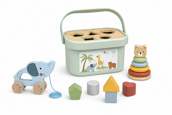 MY FOREST FRIENDS 3 IN 1 TOY BOX