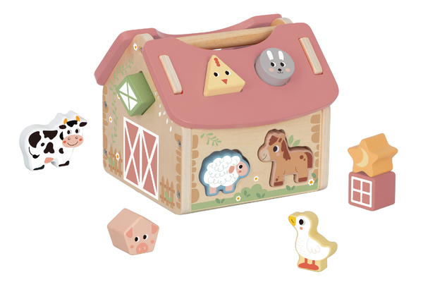 MY FOREST FRIENDS FARMHOUSE SHAPE SORTER