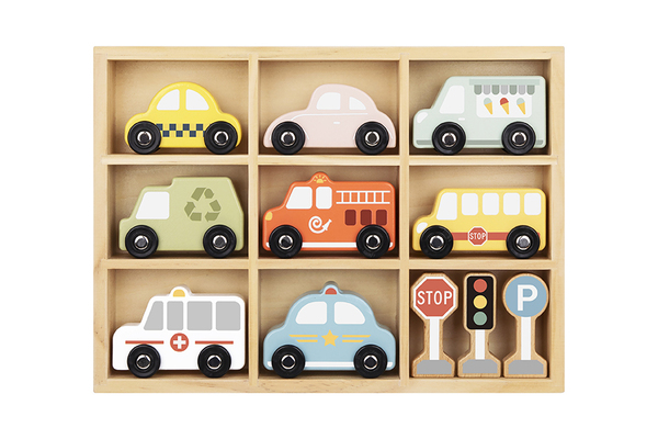 MY FOREST FRIENDS TRANSPORTATION & STREET SIGN SET