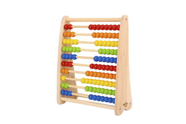 BEADS ABACUS NATURAL