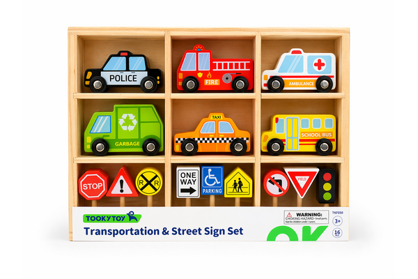TRANSPORTATION VEHICLES & STREET SIGNS