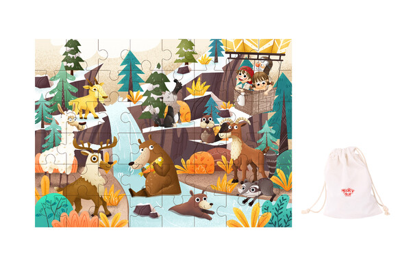 ALPINE JIGSAW PUZZLE 48PCS