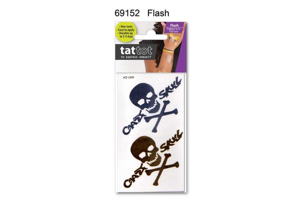 TATTOO MINI SKULL FLASH