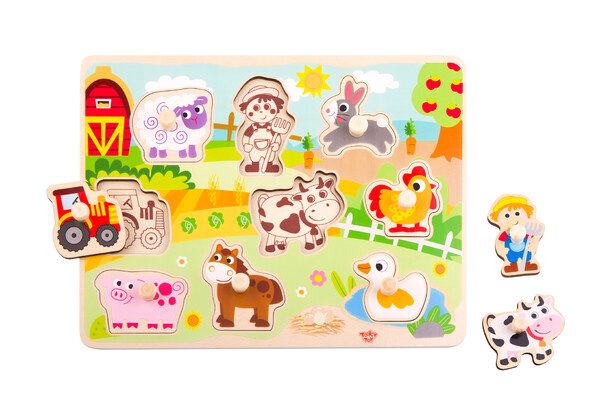 FARM PEG PUZZLE