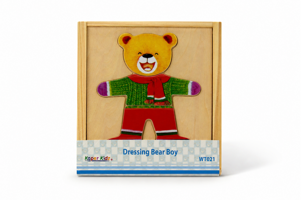 DRESSING BEAR BOY