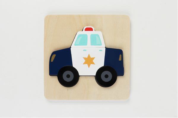 POLICE CAR CHUNKY PUZZLE