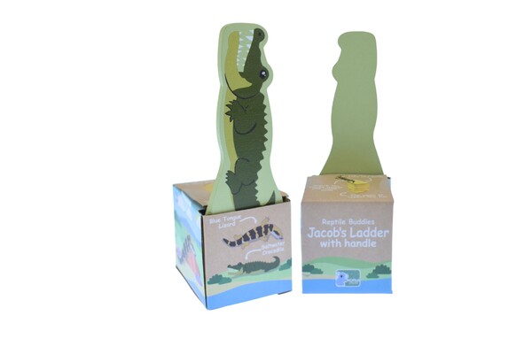 AUSSIE REPTILE JACOBS LADDER WITH HANDLE CROCODILE